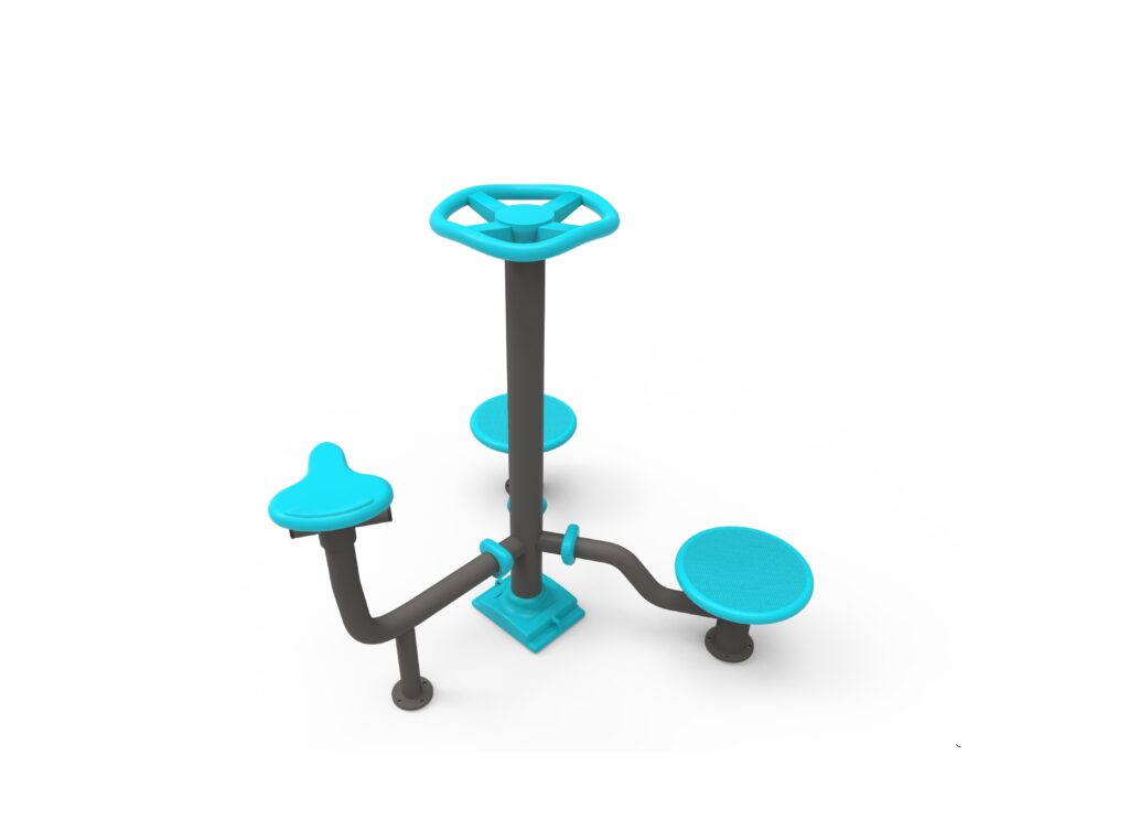 Üçlü Bel Çevirme Fitness Aleti